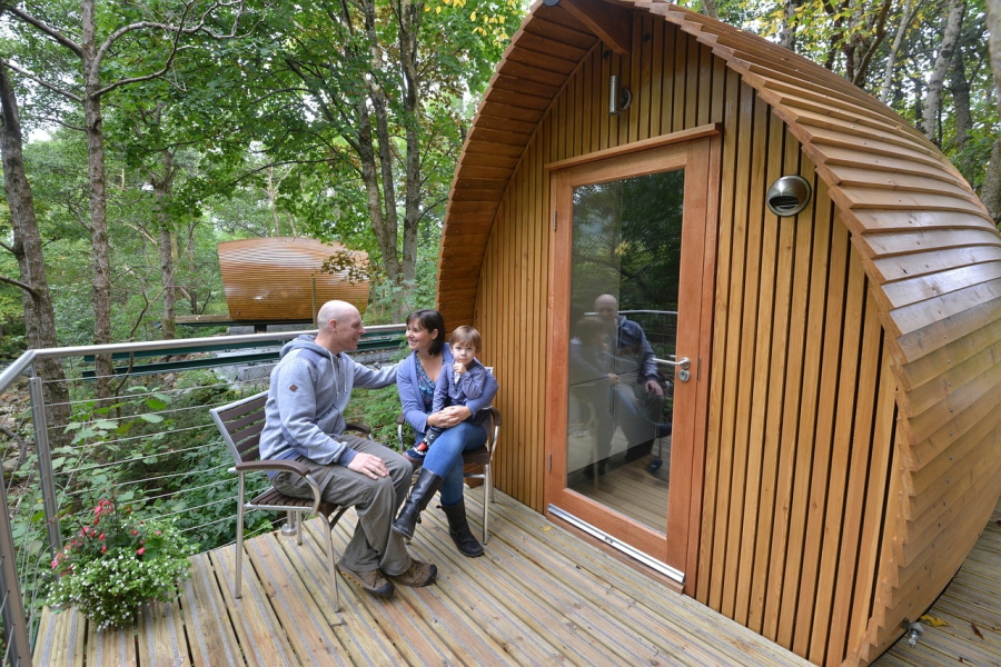 cabane dans les arbres